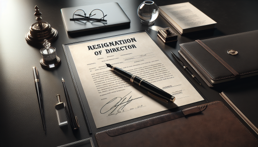 RESIGNATION OF DIRECTOR