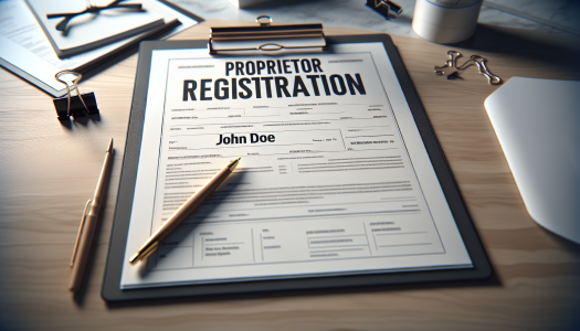 START A PROPRIETORSHIP FIRM